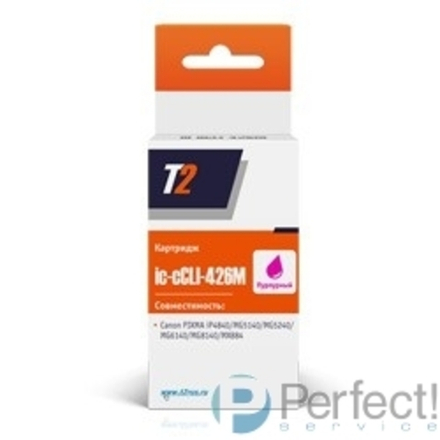 T2 CLI-426M Картридж (IC-CCLI-426M) для  Canon Pixma iP4840/iP4940/MG5140/MG5240 пурпурный с чипом