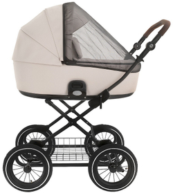 Детская коляска Roan Bass Next Classic Кожа d12 2 в 1 RCL301/1 Island Stone