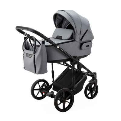 Детская универсальная коляска Adamex ZICO Z-TK60 (3в1) - Серый