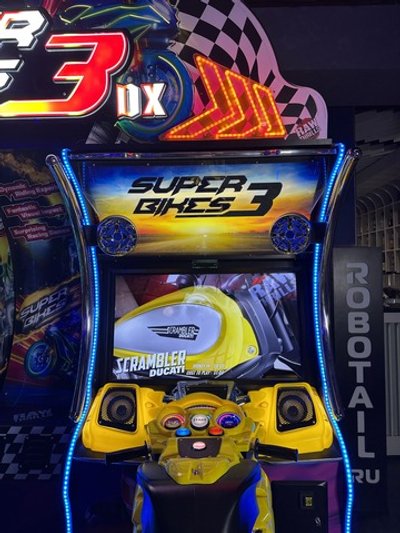 Двойная мото гонка «Super bikes 3»
