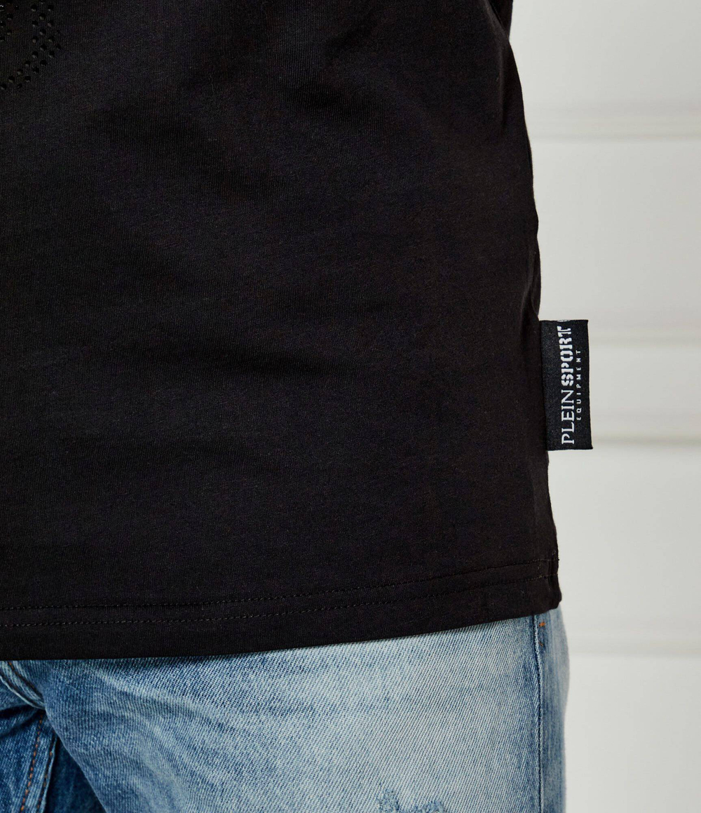 Футболка Lamina Tiger Plein Sport - черный(MTK8009 STE001N)