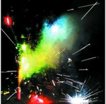 Фонтан "Театр кукол" Русский Фейерверк Р4210, высота до 1.5 м, 4 эффекта, 4шт