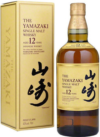 Виски Ямазаки 12 лет в подарочной упаковке/Whiskey Yamazaki 12 year-old in a giftbox