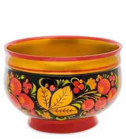 Народные промыслы ХЛ-103 Сахарница 80*120 б/крышки (Хохлома)