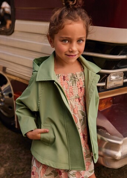 укороченный плащ