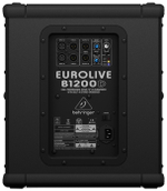 BEHRINGER B1200D PRO - активный сабвуфер, 12", 500 Вт, усилитель класса D, стерео-кроссовер.