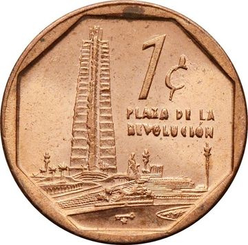 1 сентаво 2000-2017 Куба