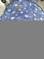 Коляска комбинированная «Наши детки» 6 со звездами джинс (арт. НДТ6/3)