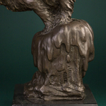 Кабинетная скульптура в стиле Ар-Деко «Медведь»