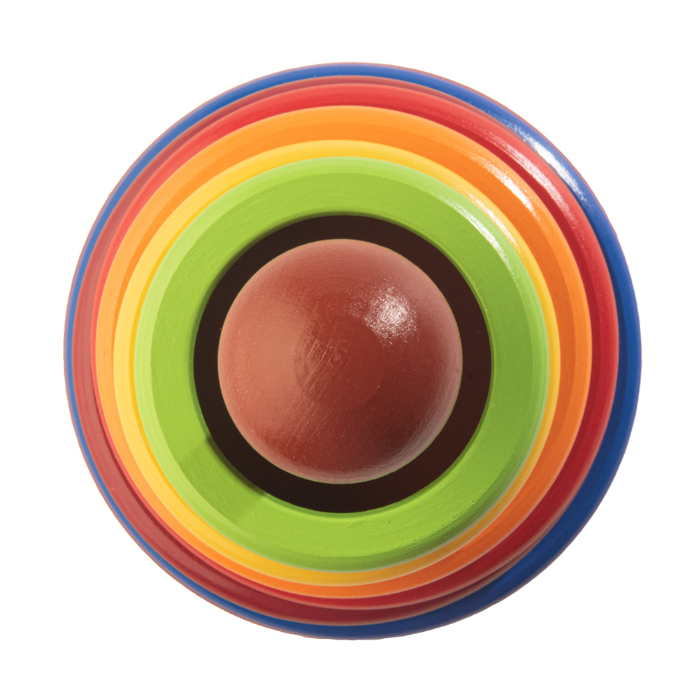 Пирамидка "Кольца" окрашенная, Вальда