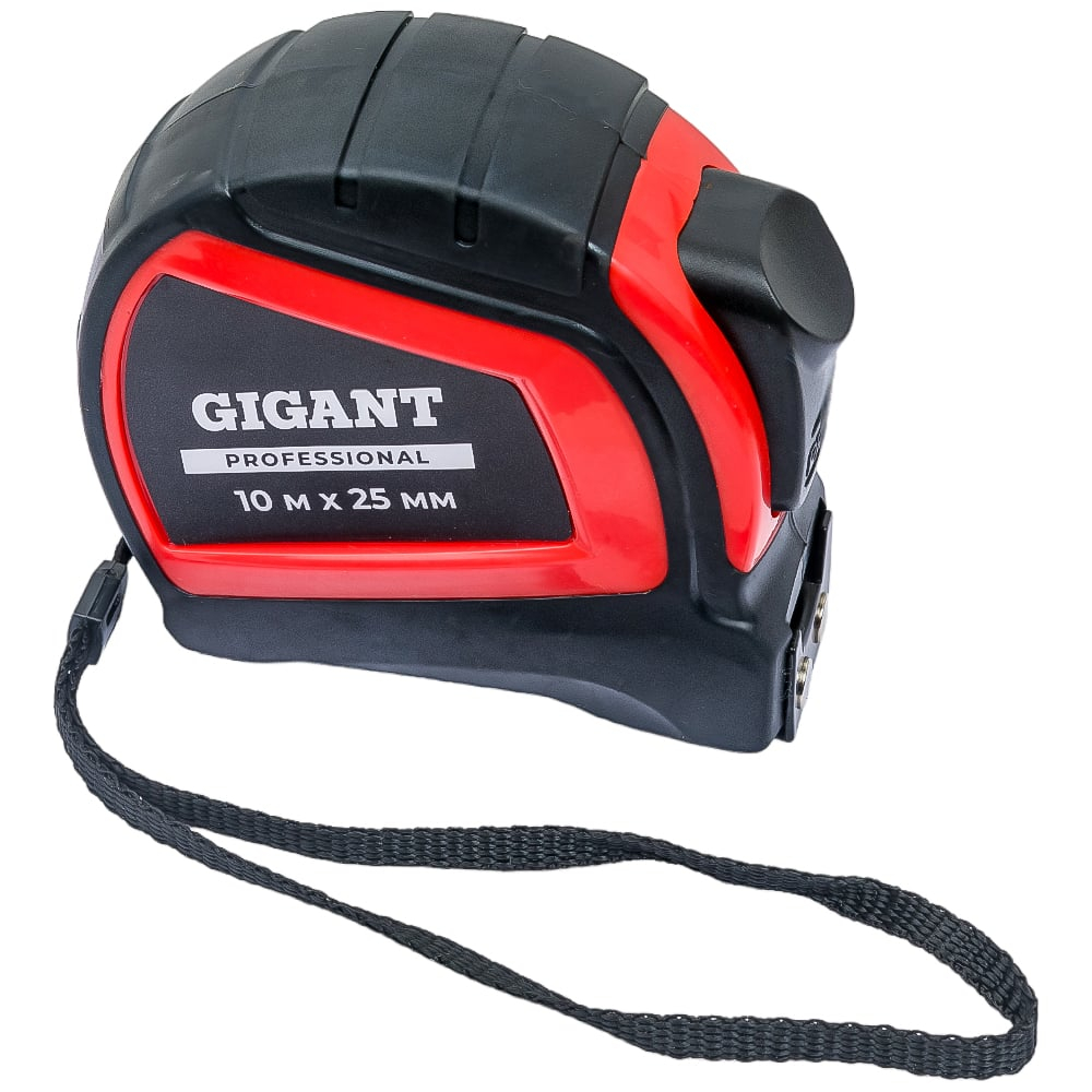 Рулетка Gigant Professional с автостопом 10м 25мм GPGW-05