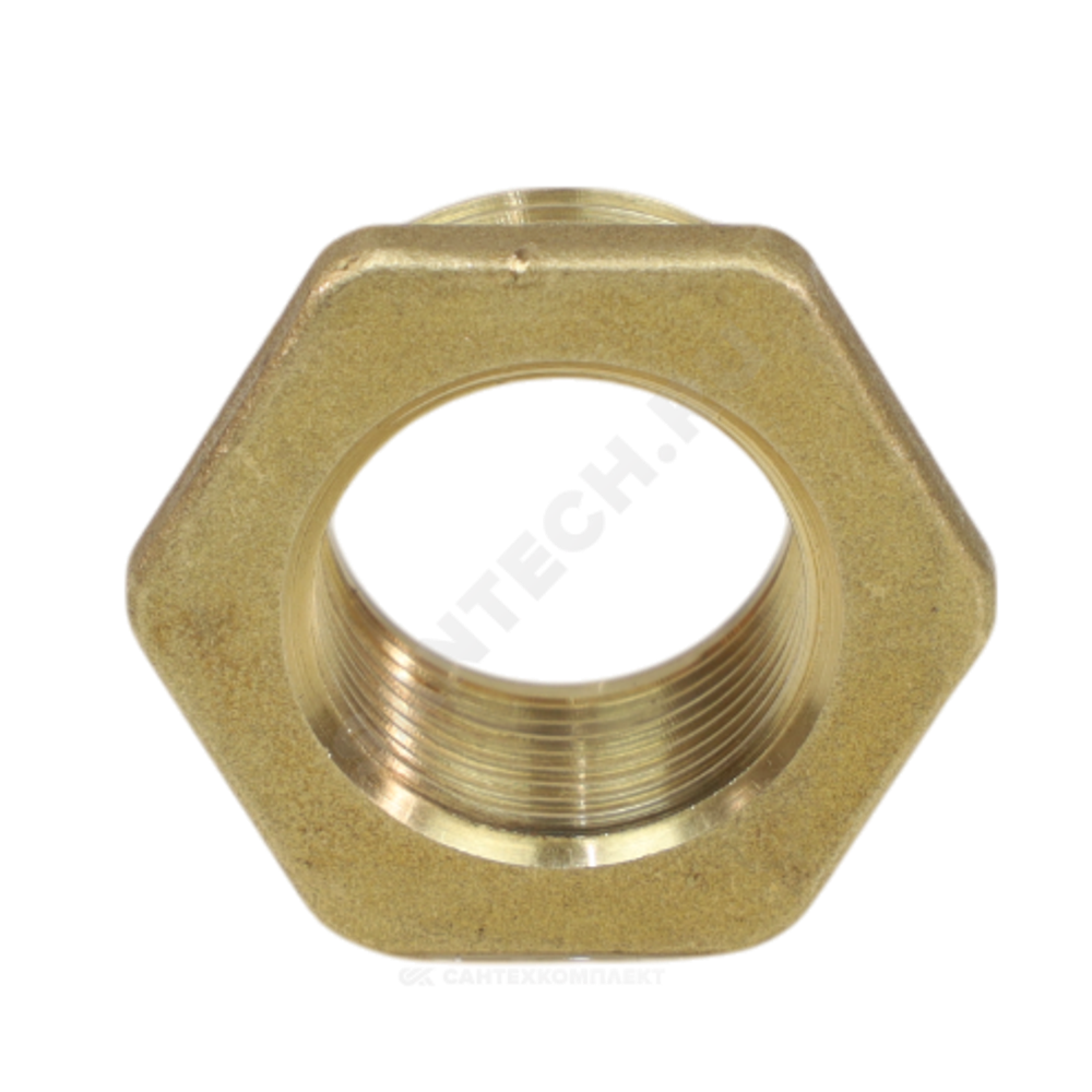 Футорка латунь Ду 15х8 (1/2"х1/4") НР/ВР R93 Giacomini R93Y005