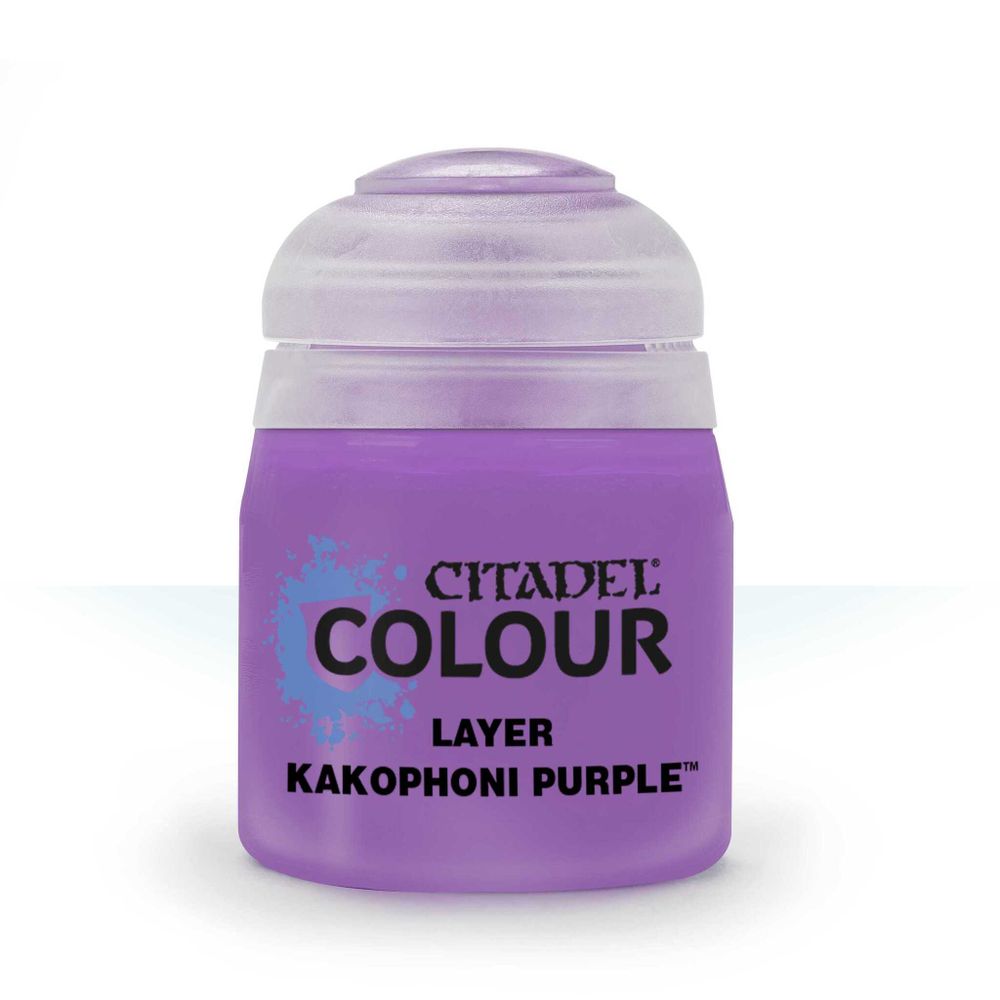 Краска акриловая Citadel Layer Kakophoni Purple - 12мл.