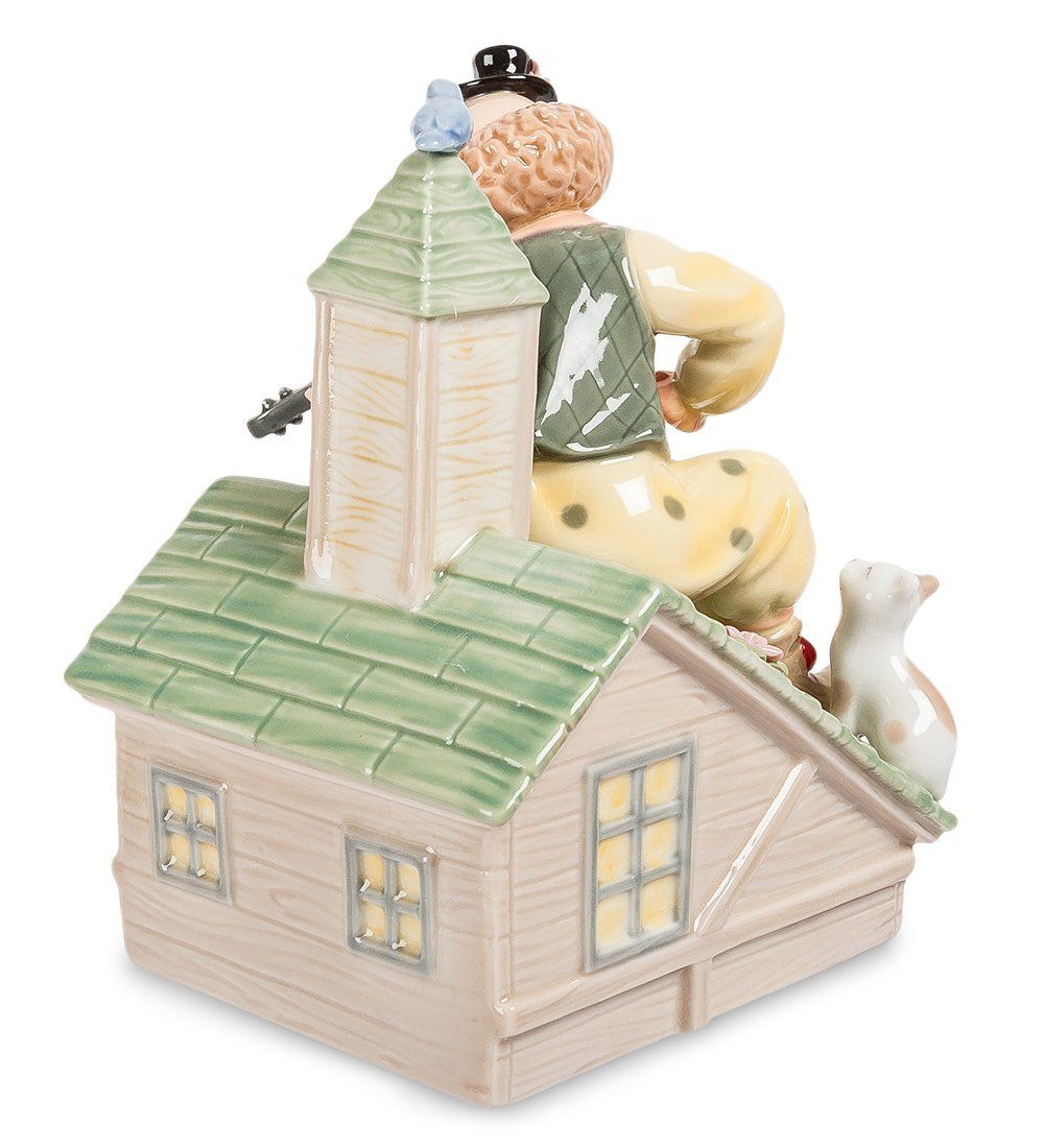 CMS-23/31 Муз. фигурка «Клоун-скрипач на крыше» (Pavone)