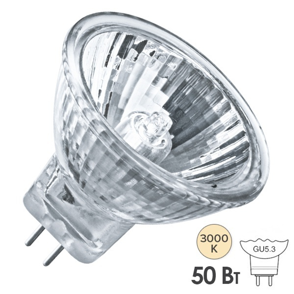 Лампа галогенная Navigator 94 204 MR16 50W 38° 12V GU5.3 94204