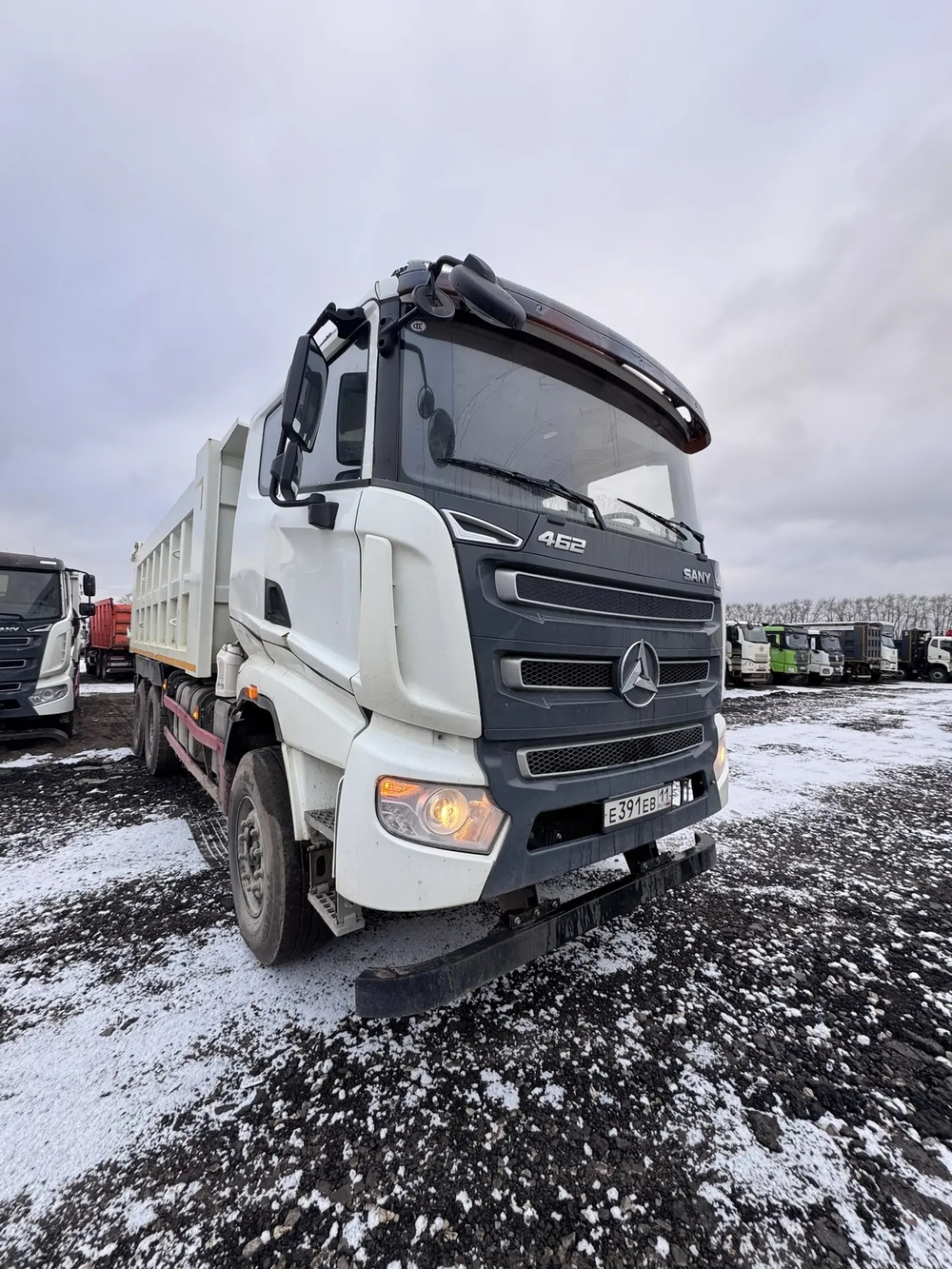 SANY SYZ320* 6x4 Самосвал SYZ320C-8S(V) (Дизельный, 12,1 л., 446 л.с., МТ)