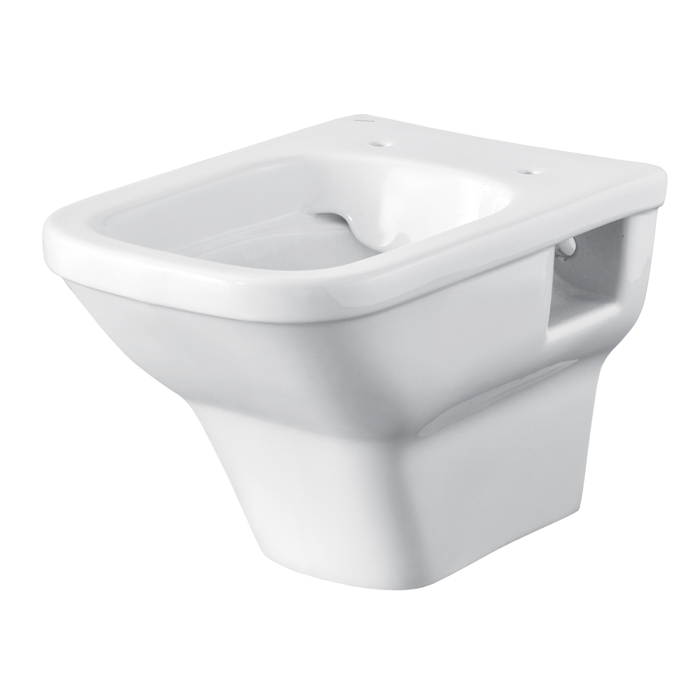 ПЭК Santek Лайн 1WH501729 подвесная чаша безободковая + инсталляция + сиденье тонкое, микролифт +панель хром