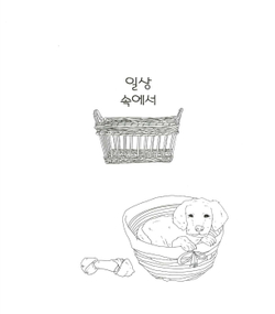 Lovely Dogs. Coloring book