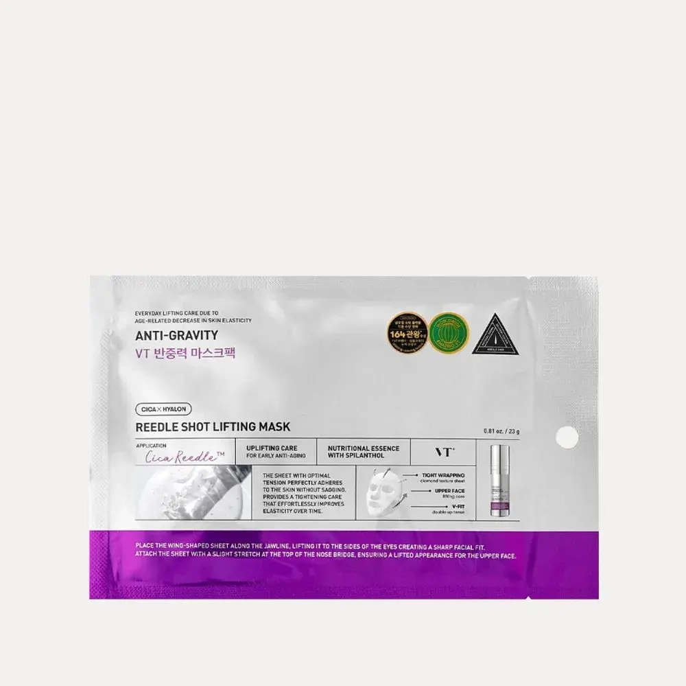 VT COSMETICS Лифтинг-маска с микроиглами Reedle Shot Lifting Mask (23 г)