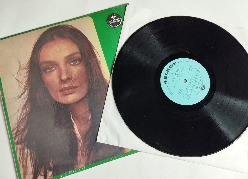 Винтажная виниловая пластинка LP Marie Laforet Volume 5 (Canada 1968) Ivan, Boris Et Moi (Shrink)