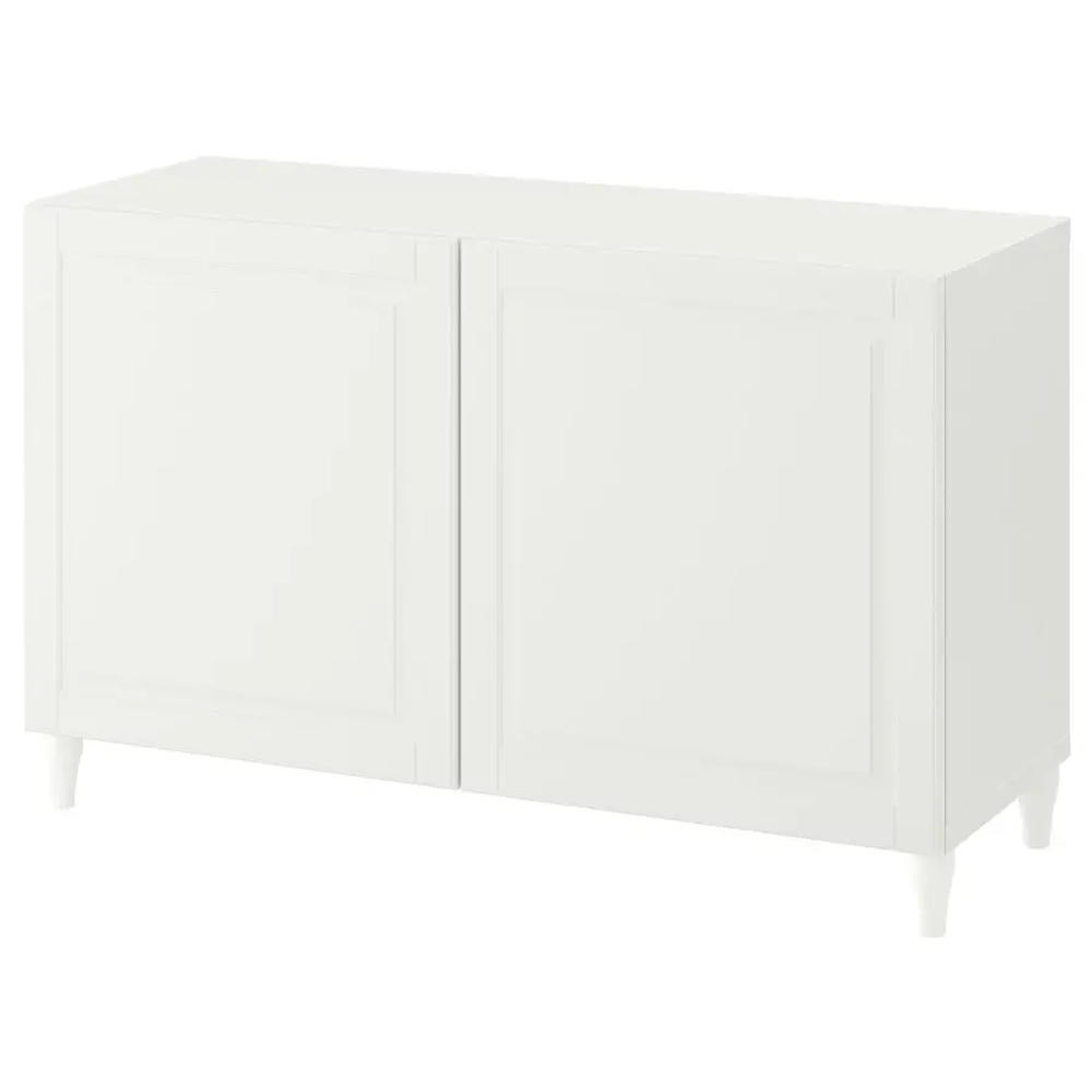 Комбинация для хранения - IKEA BESTÅ/BESTA/БЕСТА/БЕСТО ИКЕА, 120x42x74 см, белый,