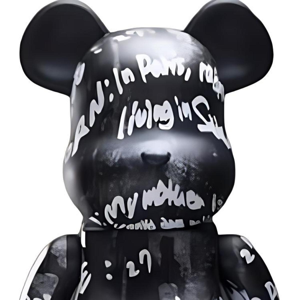 Дизайнерские игрушки BE@RBRICK x YOHJI YAMAMOTO BLACK SCANDAL 1000%, BE@RBRICK-2405-0035