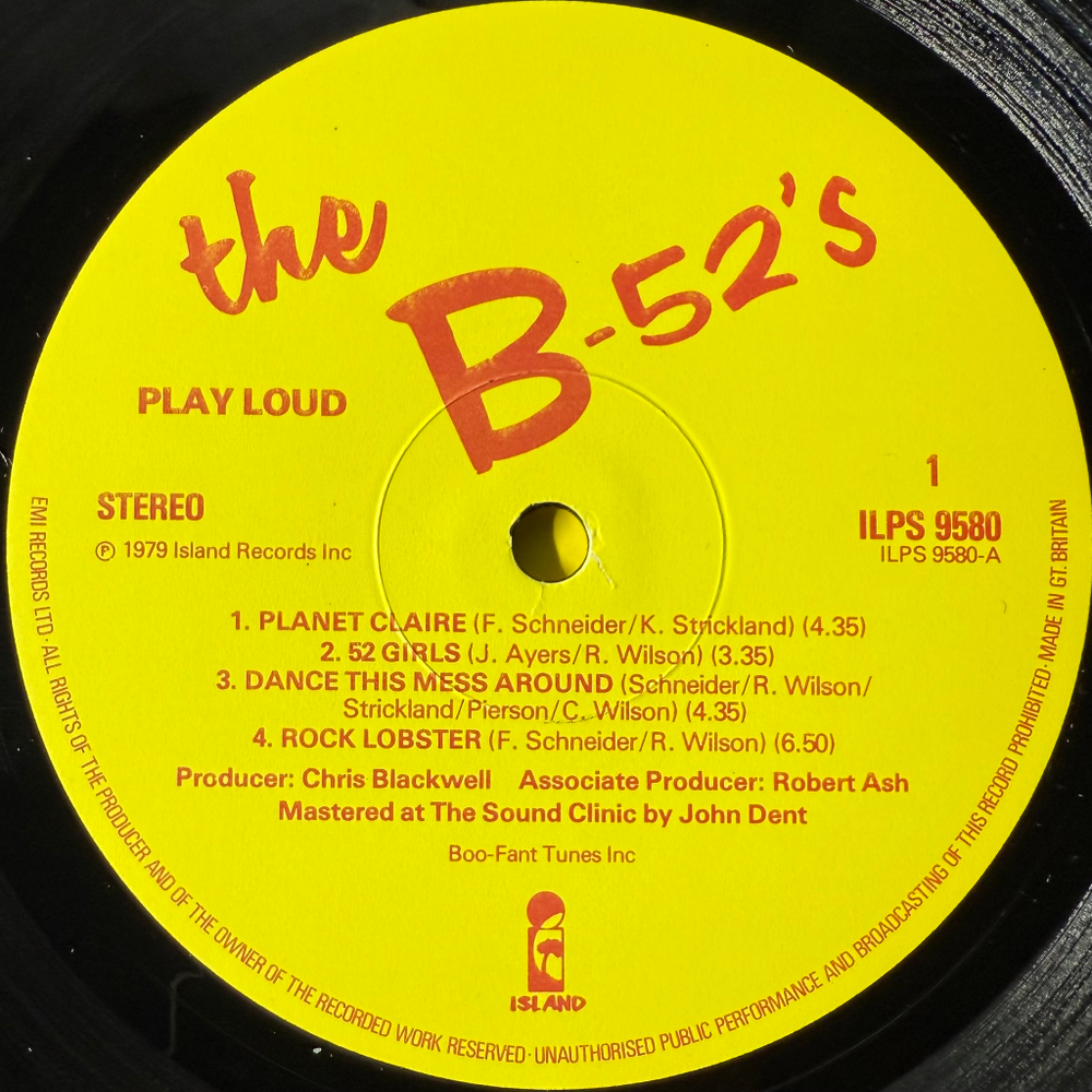 The B-52's ‎– The B-52's (Англия 1979г.)