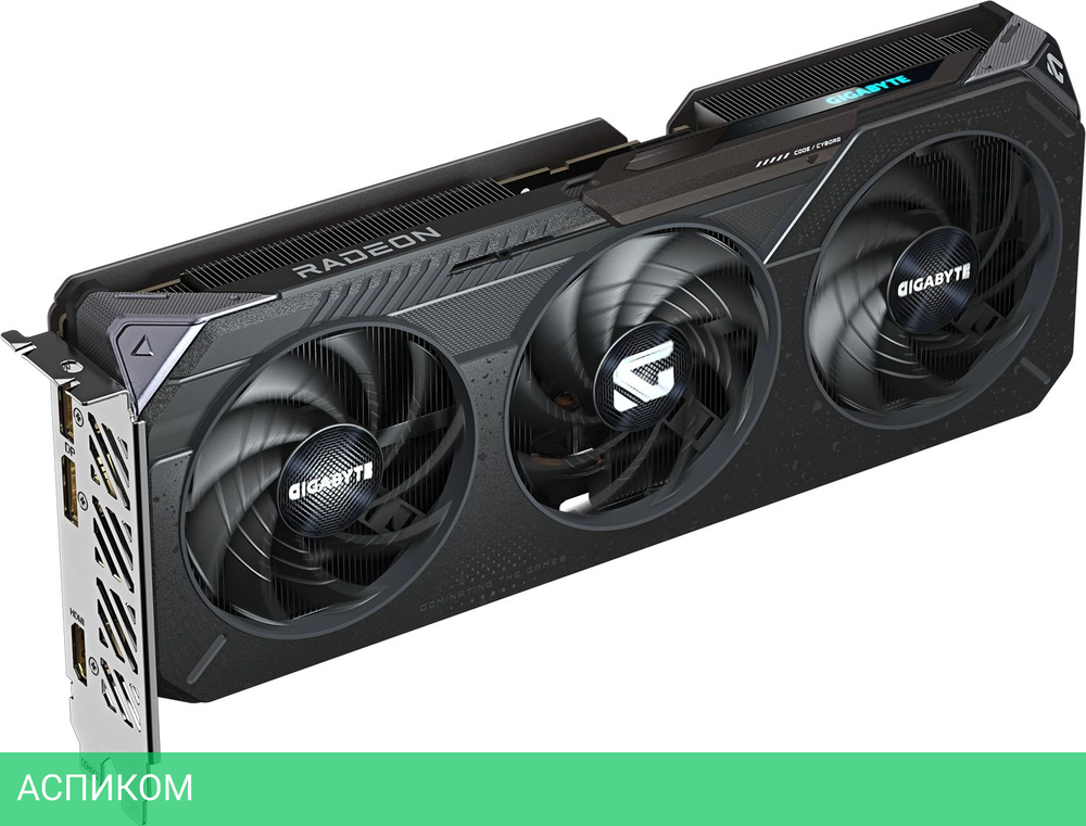 Видеокарта Gigabyte Radeon RX 9060 XT GAMING OC 8G GDDR6 (GV-R9060XTGAMING OC-8GD)