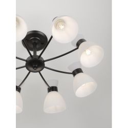 Люстра Rivoli Aemilia 9185-308 8хЕ27 60 Вт модерн | Лайт