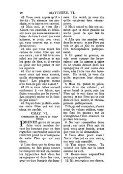 Le Nouveau Testament De Notre Seigneur Jésus-Christ | David Martin