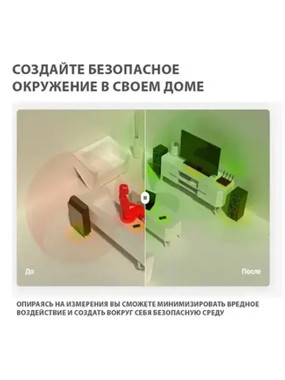 Измеритель электромагнитных полей / Детектор электромагнитного излучения EMF Milerd HiRange