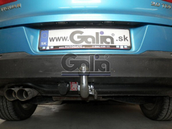 Фаркоп оцинкованный Galia V069C для Volkswagen Tiguan 2007-2016, 2016-, Audi Q3 2011-2018(паспорт и сертификат в комплекте)(без электрики)