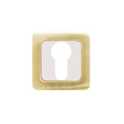 Накладка для цилиндр./механизма АЛЛЮР АРТ ЕТ-S1 SB/РВ (4276) мат.золото/золото  / 11449
