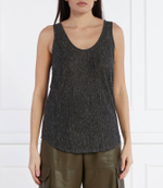 Льняный топ Pinko - черный(103475 A1U9)