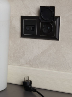 Рамка 2-м BRITE РУ-2-Бр хром/черн. IEK BR-M22-12-2-K23