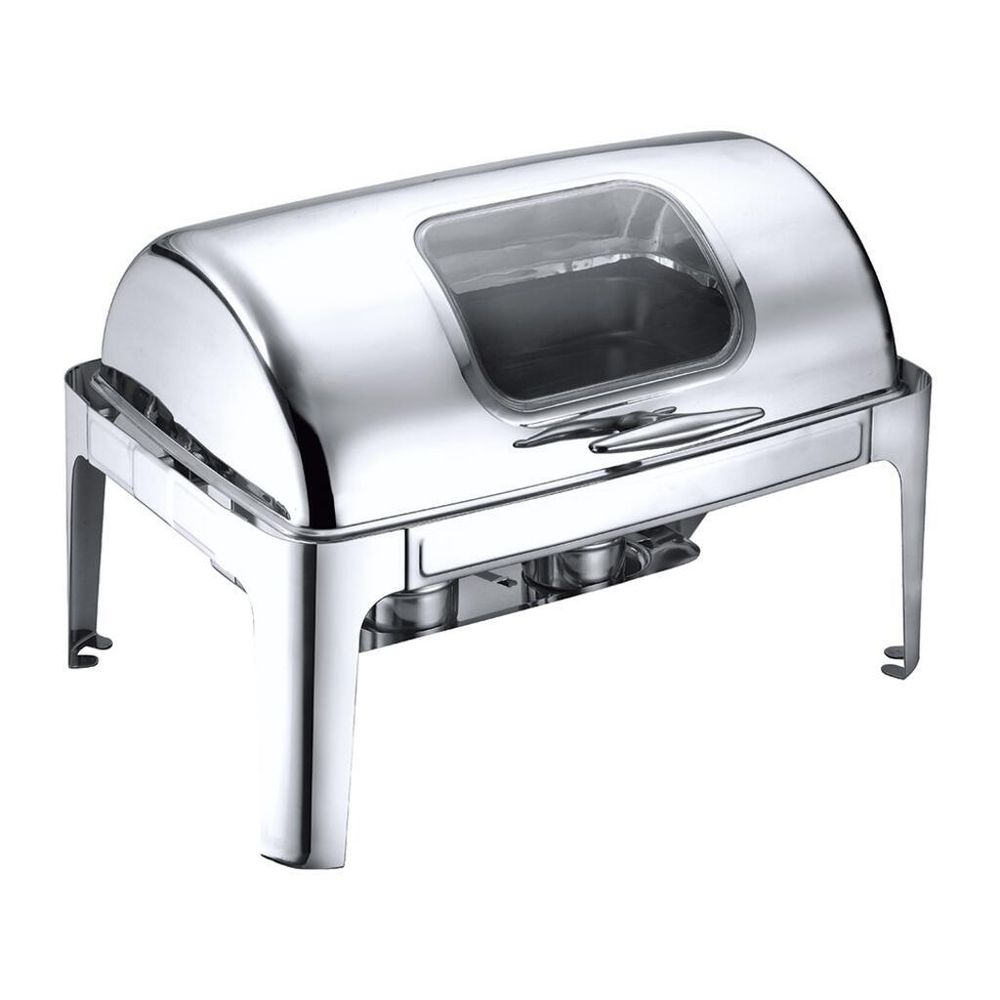 Мармит 9 л 1/1*65 с откидной Roll-top крышкой и окном 63,5*45,5*44 см нерж. STIV P.L. Proff Cuisine