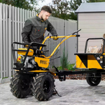 Мотоблок Denzel DPT-670S-PRO 7 л.с., ремен.сцеп 56446