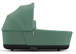 Коляска 3 в 1 Cybex Priam IV Chrome Brown complete и автокресло Cloud T i-Size Mirage Grey Plus Leaf Green