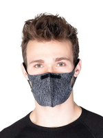 Маска многоразовая антрацит