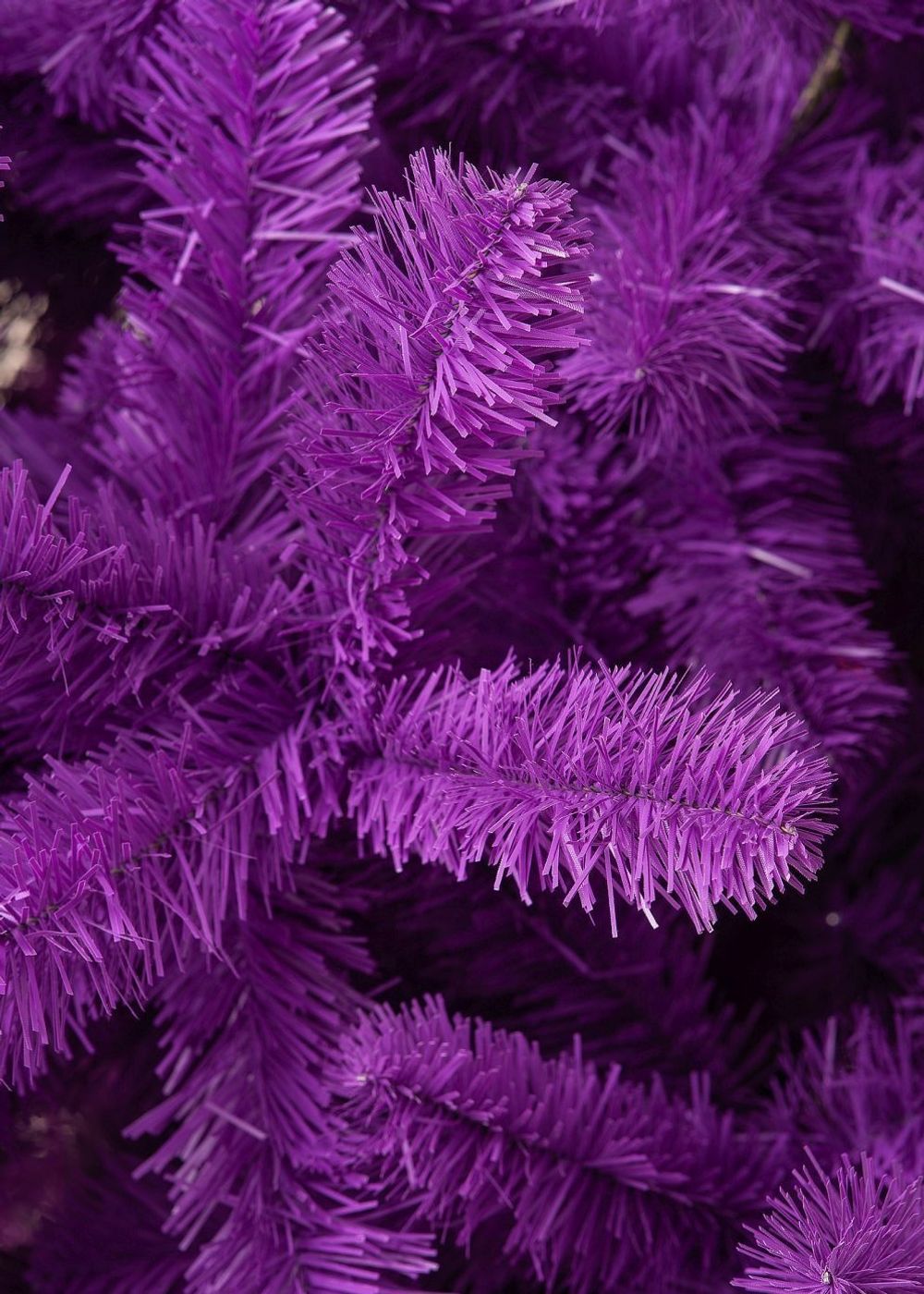 Искусственная фиолетовая елка «Прованс» (пвх) 120 см / 1.2 м