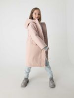 Парка демисезонная "Пралине" удлиненная