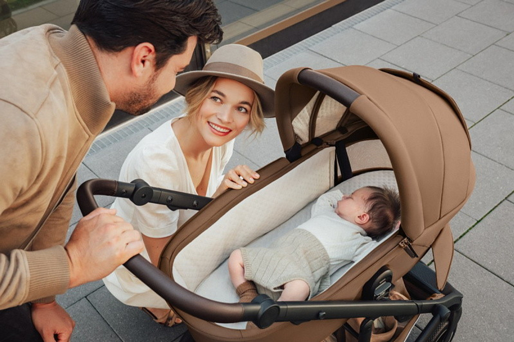 Коляска 3 в 1 Britax Roemer Smile 5Z LUX и автокресло Baby-Safe Pro Style Sage green Warm Caramel
