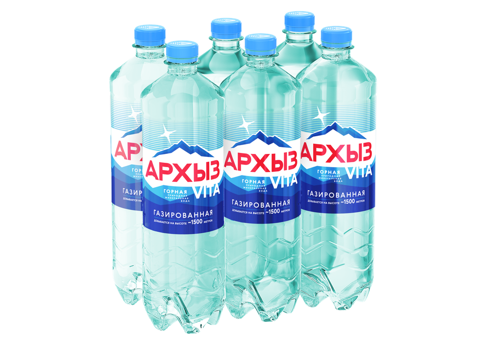 Архыз Vita мин. прир. вода 1,5 л ПЭТ газ