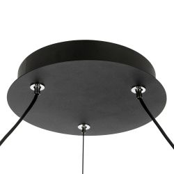 Citilux Дуэт CL719401 LED Люстра подвесная Черная