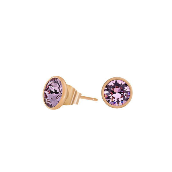 Серьги-пусеты Fiore Luna Light Rose SWE297 LR RG