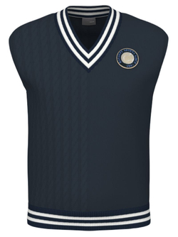 Женская теннисная жилетка Head Performance Capsule Pullunder - небесный