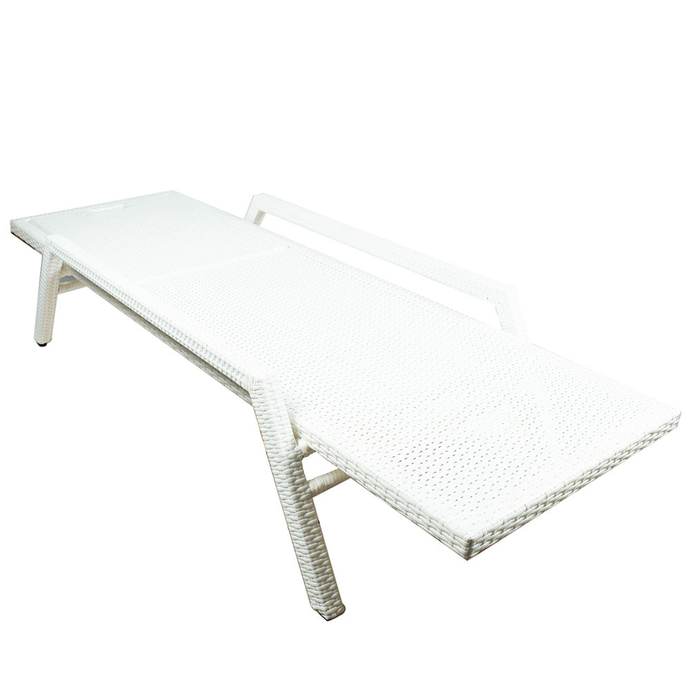 Шезлонг с матрасом E1001 (бирюзовый) Бриз