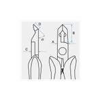 KING TONY (6247-05) Бокорезы 125 мм, японский тип