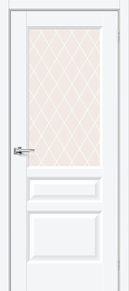 Неоклассик-35 White Silk / White Сrystal