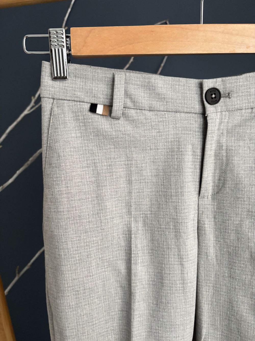 Хлопковые брюки Boss, 152